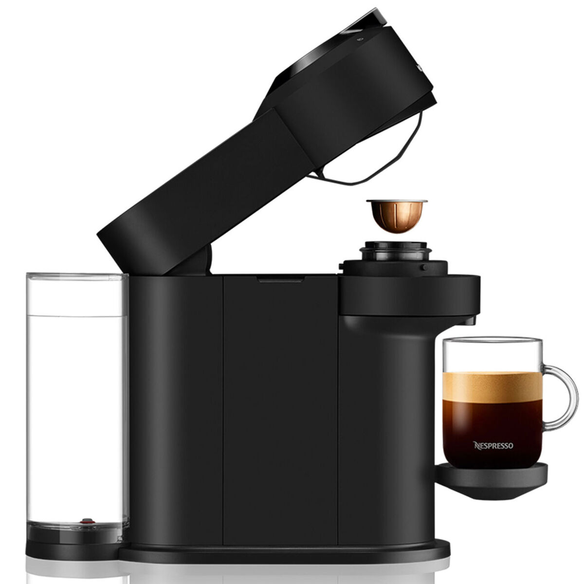 Nespresso by Sage SNV 520 Vertuo Next kapselmaskine, mat sort