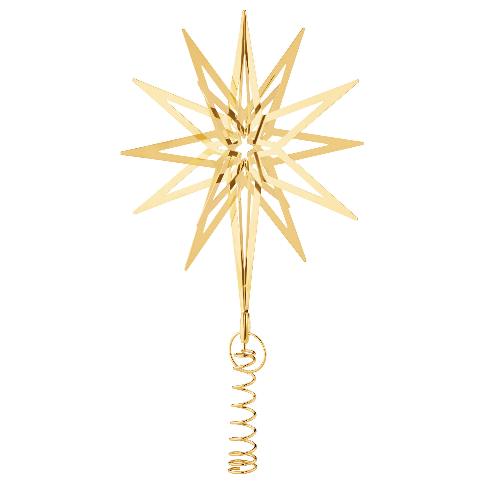 Georg Jensen 2025 juletræsstjerne medium, 18kt guld