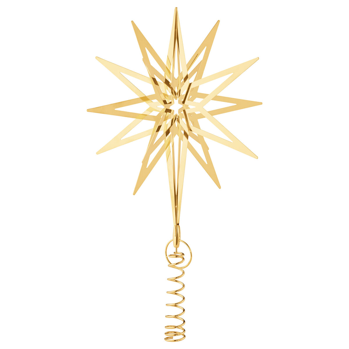 Georg Jensen 2025 juletræsstjerne medium, 18kt guld
