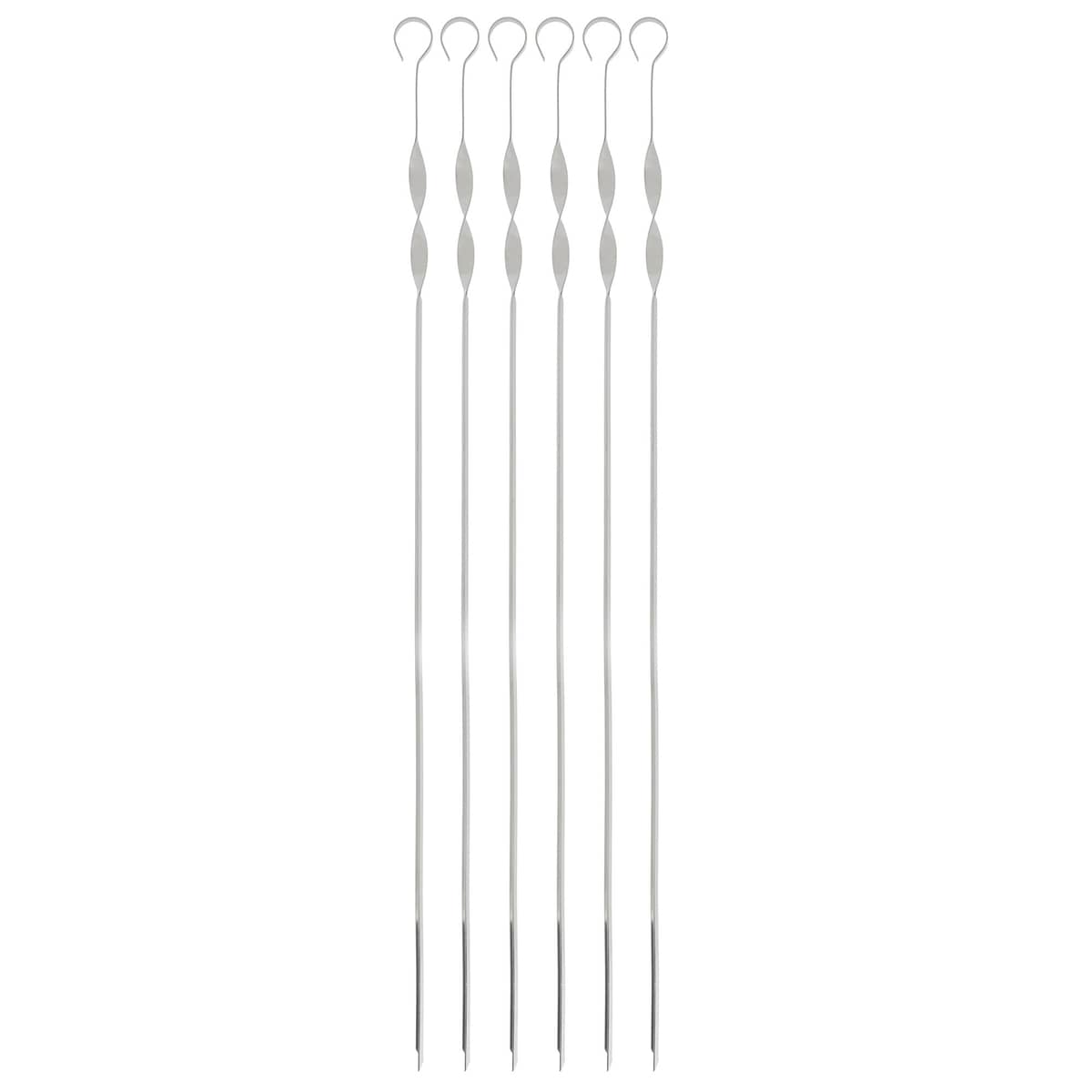 Grillspett 60 cm, 6-pack
