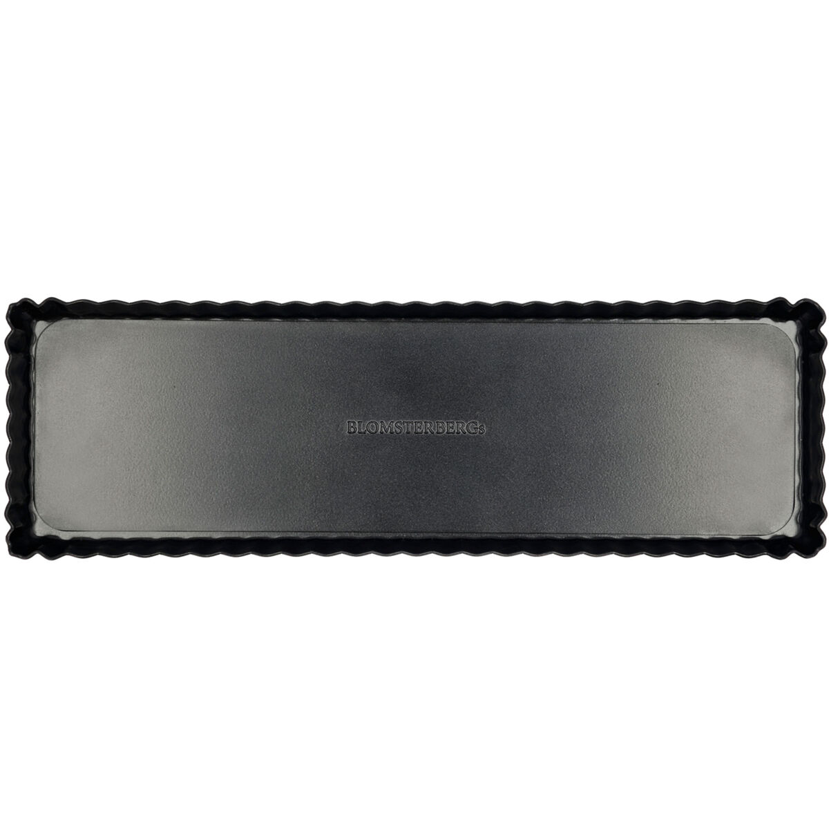 Paiform rektangulær 35×11 cm, mørkegrå