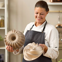 Blomsterbergs Swirl Bundt-kageform, rose gold