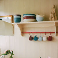 Confetti pastalautanen 23 cm, aqua