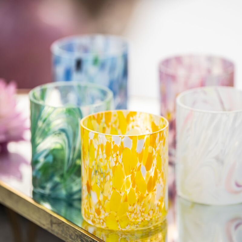 Swirl drikkeglass 35 cl, blå