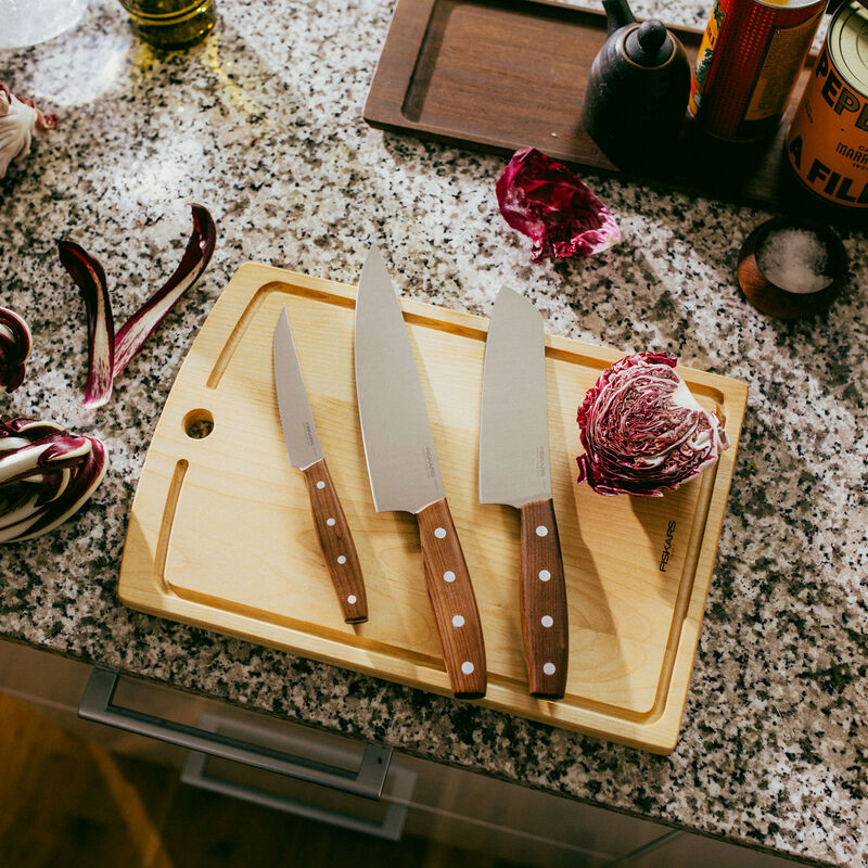 Folken knivset 3 delar, trä