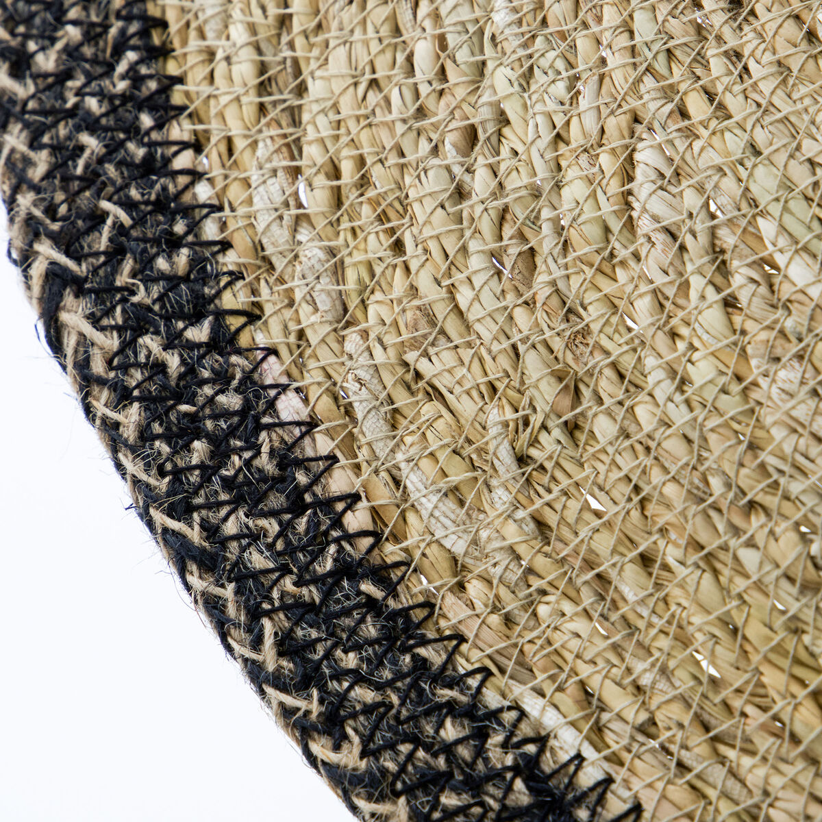 House Doctor Bordstablett 4-pack, svart/natur