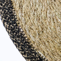 House Doctor Bordstablett 4-pack, svart/natur