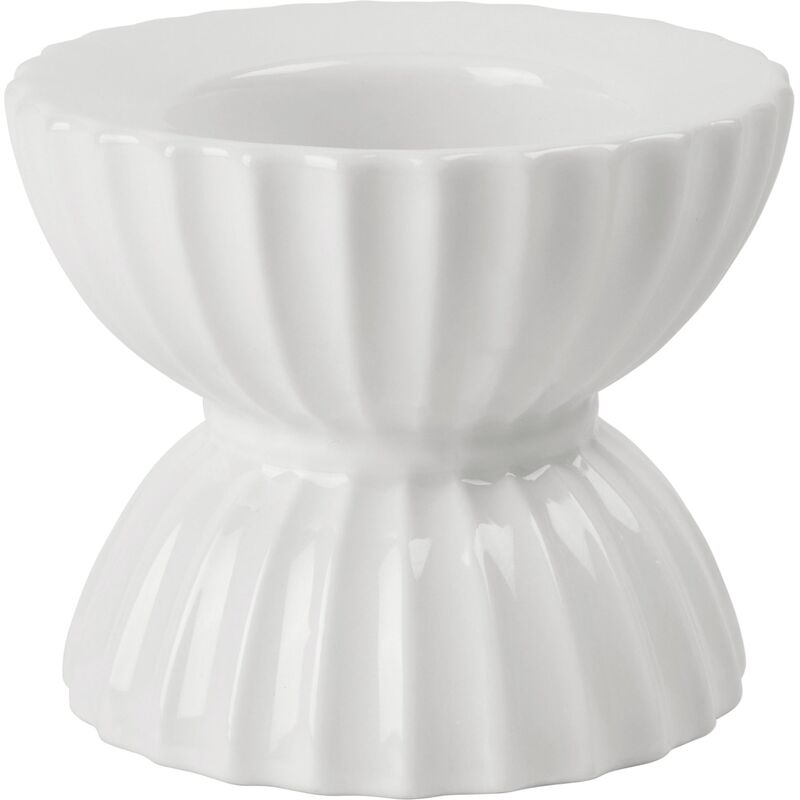 värmeljusstake, 8 cm, vit