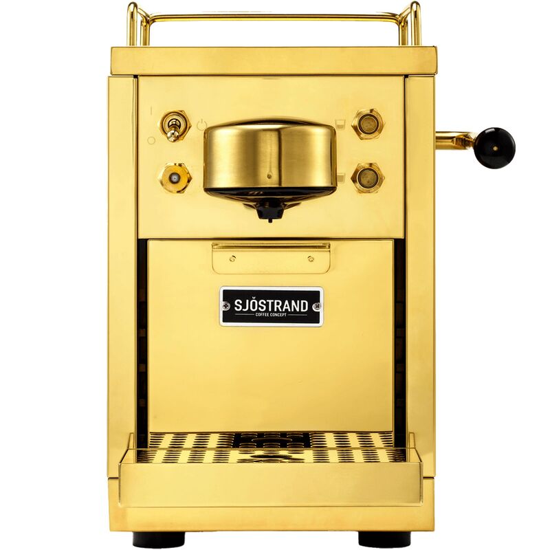 The Original kapselmaskin, mässing