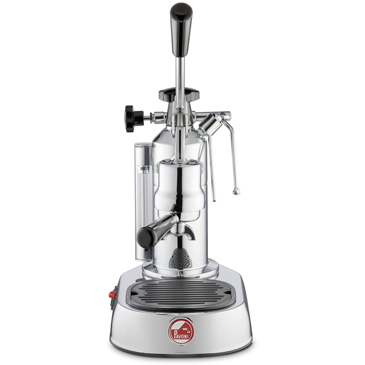 Europiccola Lusso Espressomaskin 0,8 liter Rustfrit stål, sort håndtag LPLELQ01EU