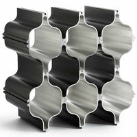 HEX vinholder, sort, 3-pak