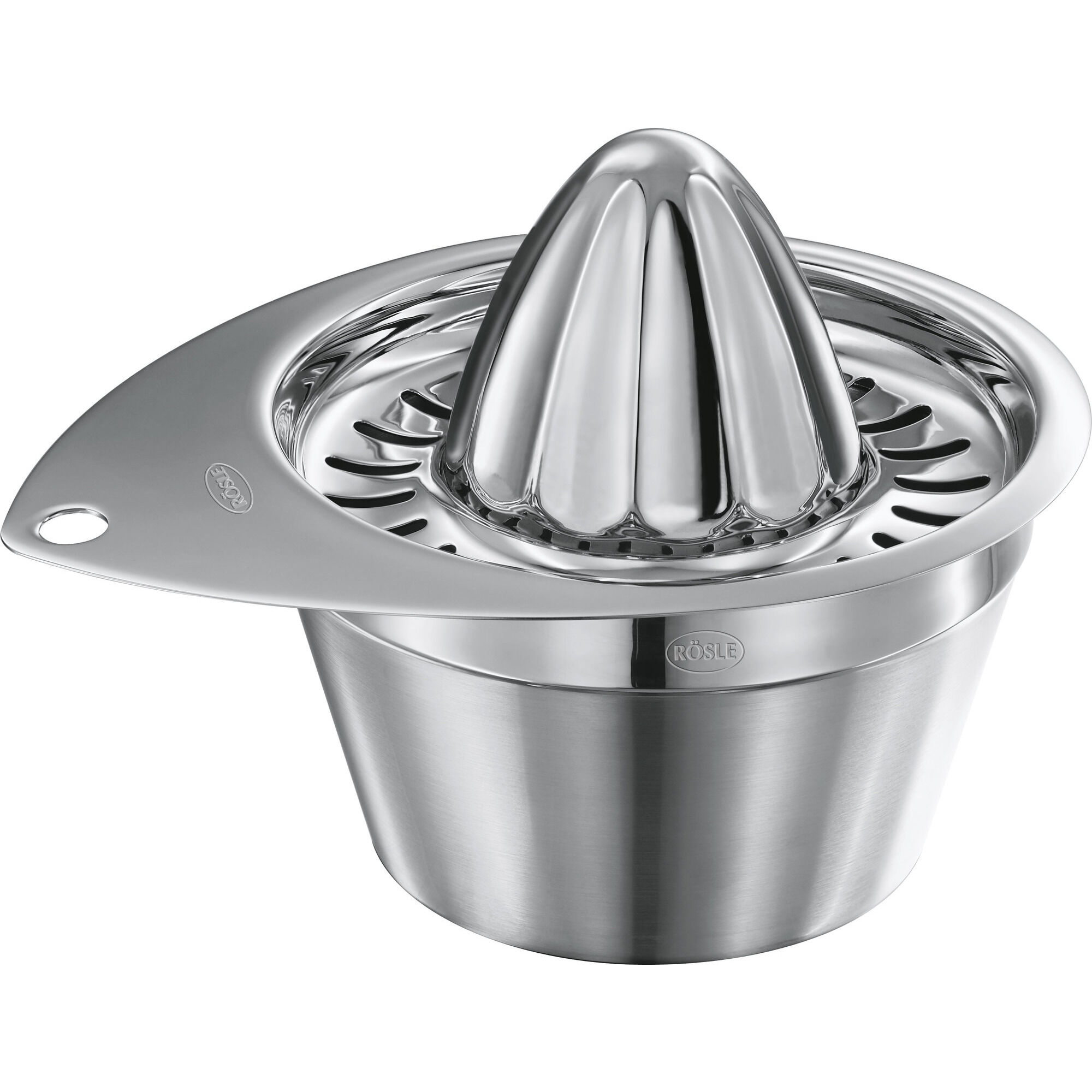 RÖSLE 12802, Saft presse, Rustfritt stål, 0,5 l, 18 cm, 122 mm