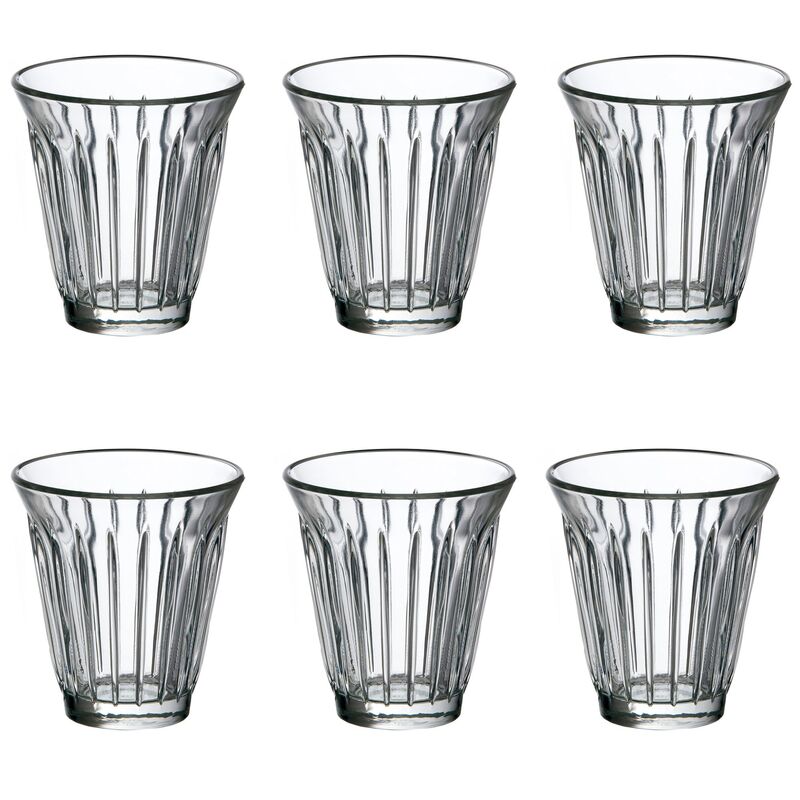 Zink vannglass 19 cl, 6-pakning