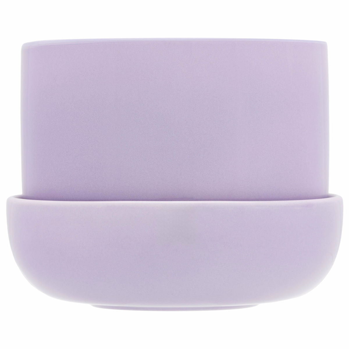 Iittala Nappula Ruukku ja aluslautanen 17x13cm, liila