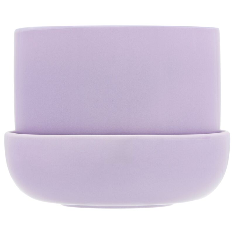 Iittala Nappula Ruukku ja aluslautanen 17x13cm, liila