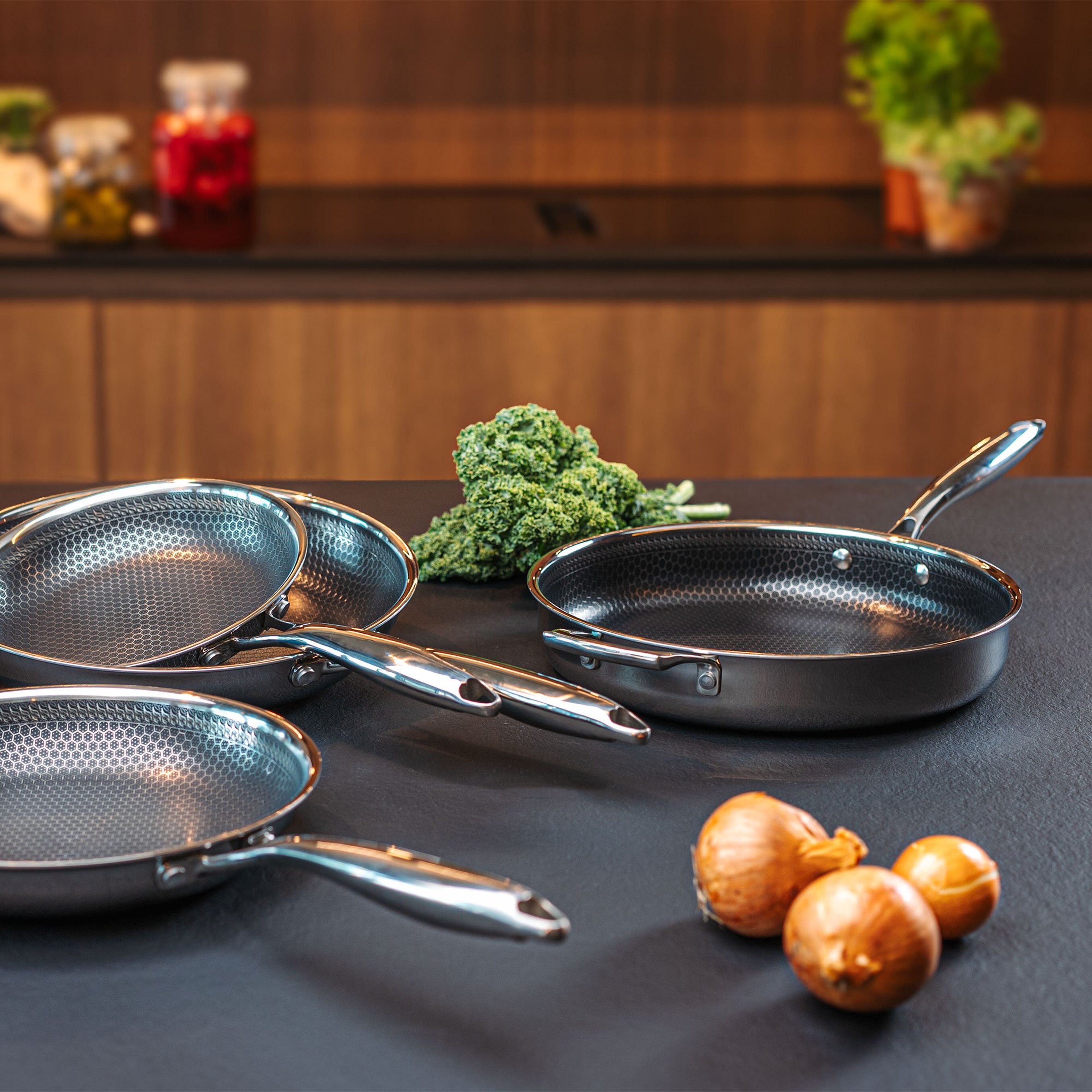 Santo stekepanne med lokk 28 cm