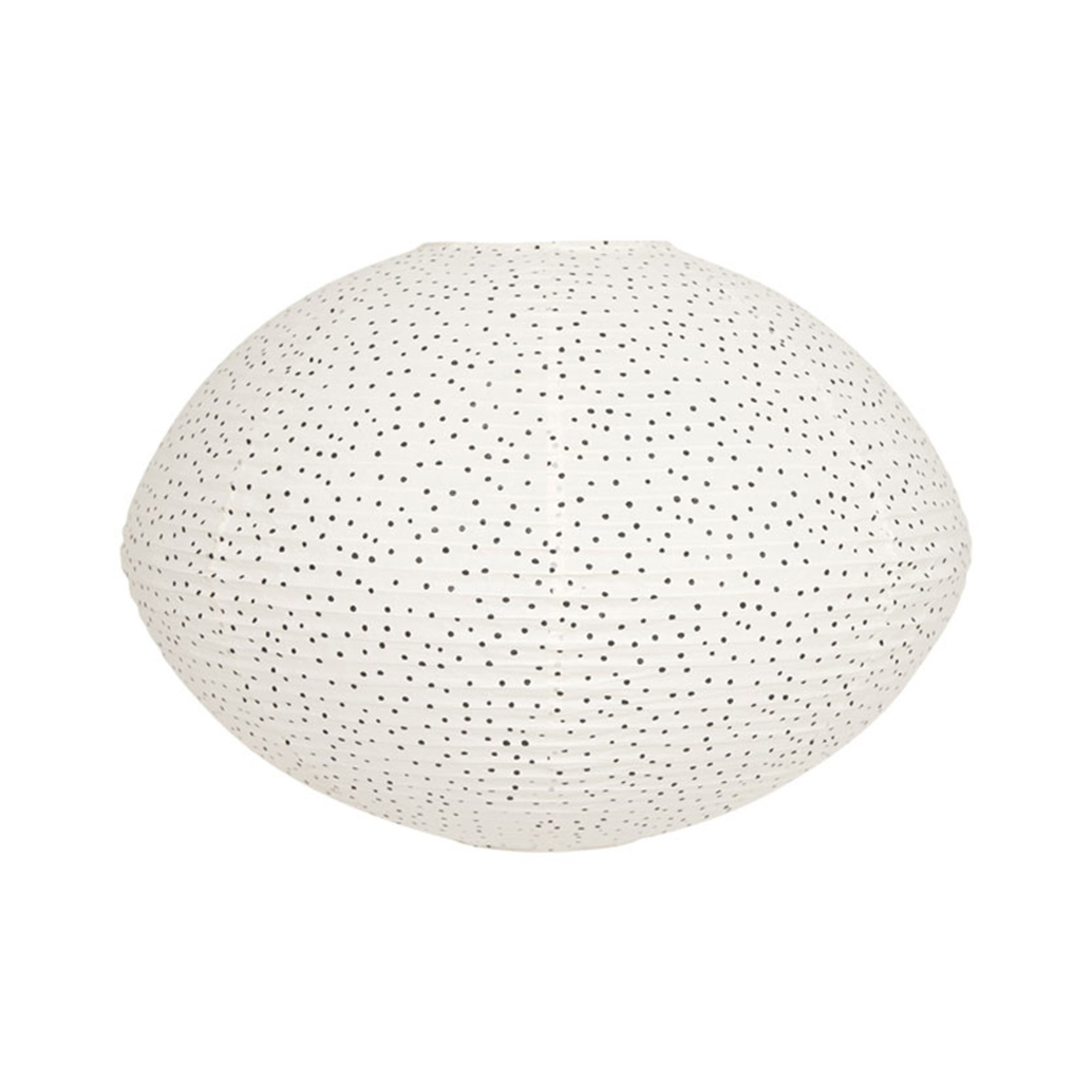 Moyo Paper Shade lampa 44 cm, off white/black