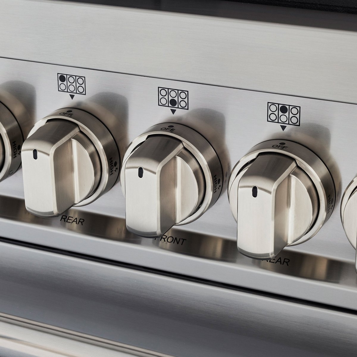MAS105I2ENET Master induktionsspis med dubbelugn, 100 cm, mattsvart