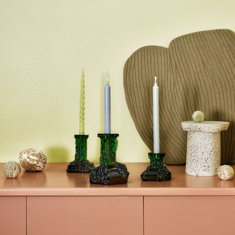Rocky Baroque kynttilänjalka 95 mm, emerald green