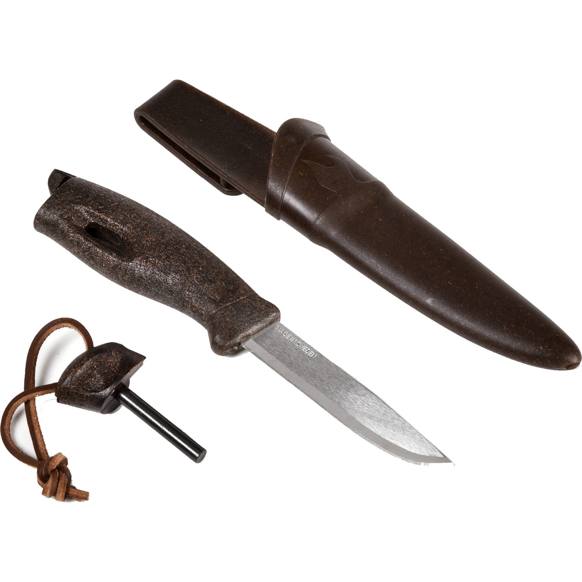 Svensk FireKnife 2-i-1, cocoshell