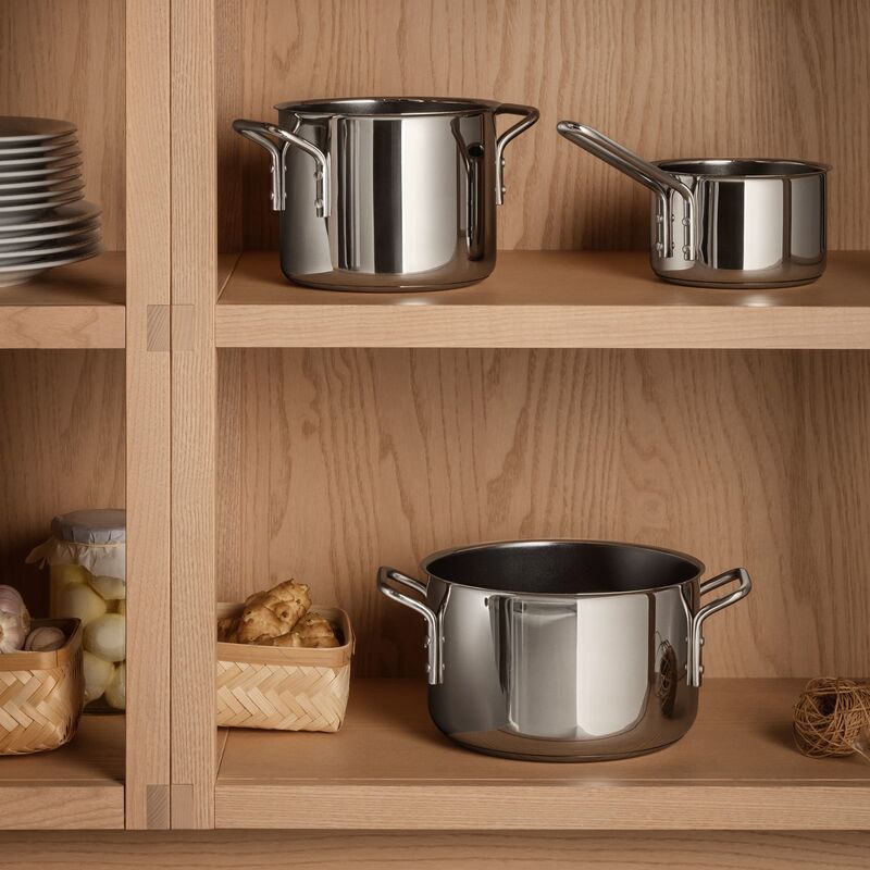 Gryta med Slip-Let®-beläggning 3,6 liter, rostfritt stål