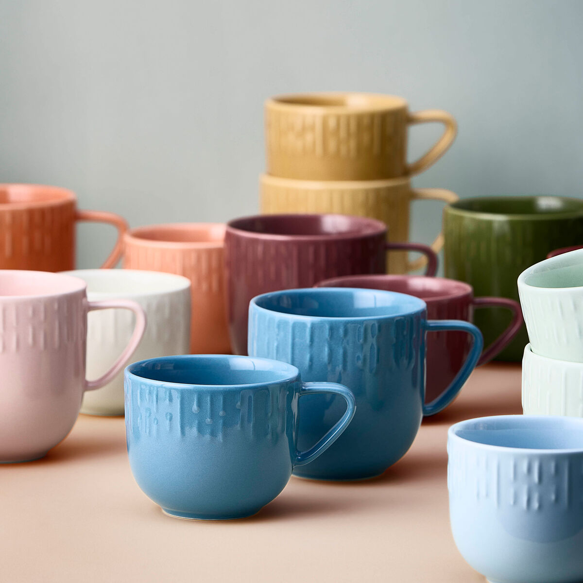 Confetti kaffekopp 20 cl, blueberry