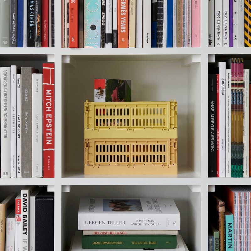 förvaringslåda small, golden yellow