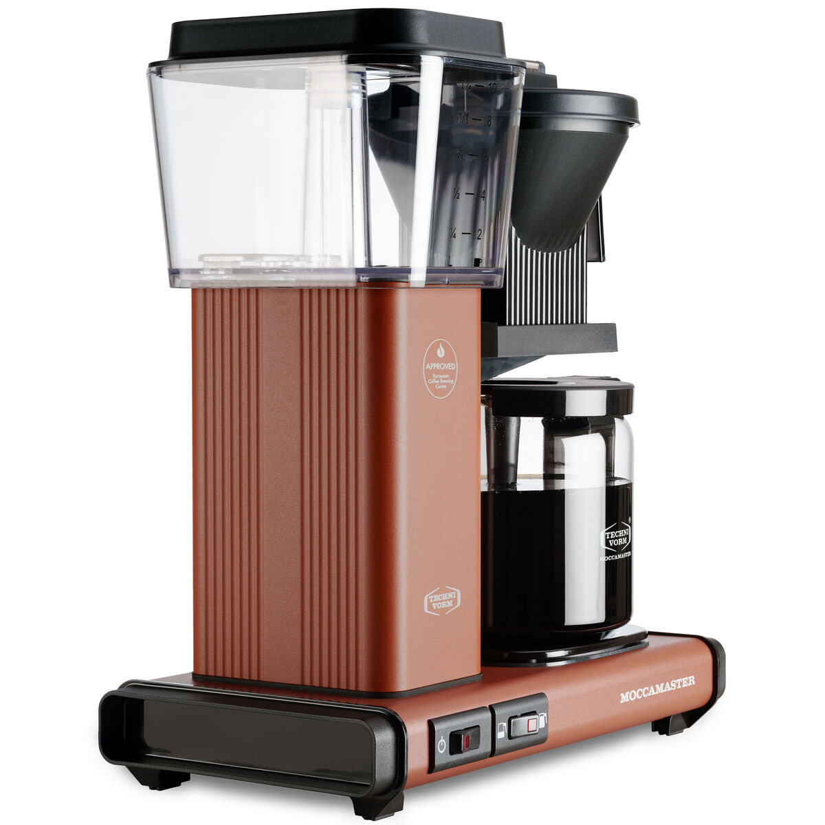 Optio kaffemaskine 1,25 liter, terracotta