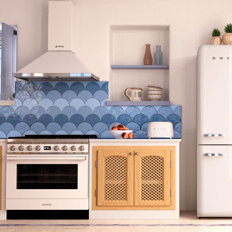 KPF9WH Portofino emhætte 90 cm, hvid