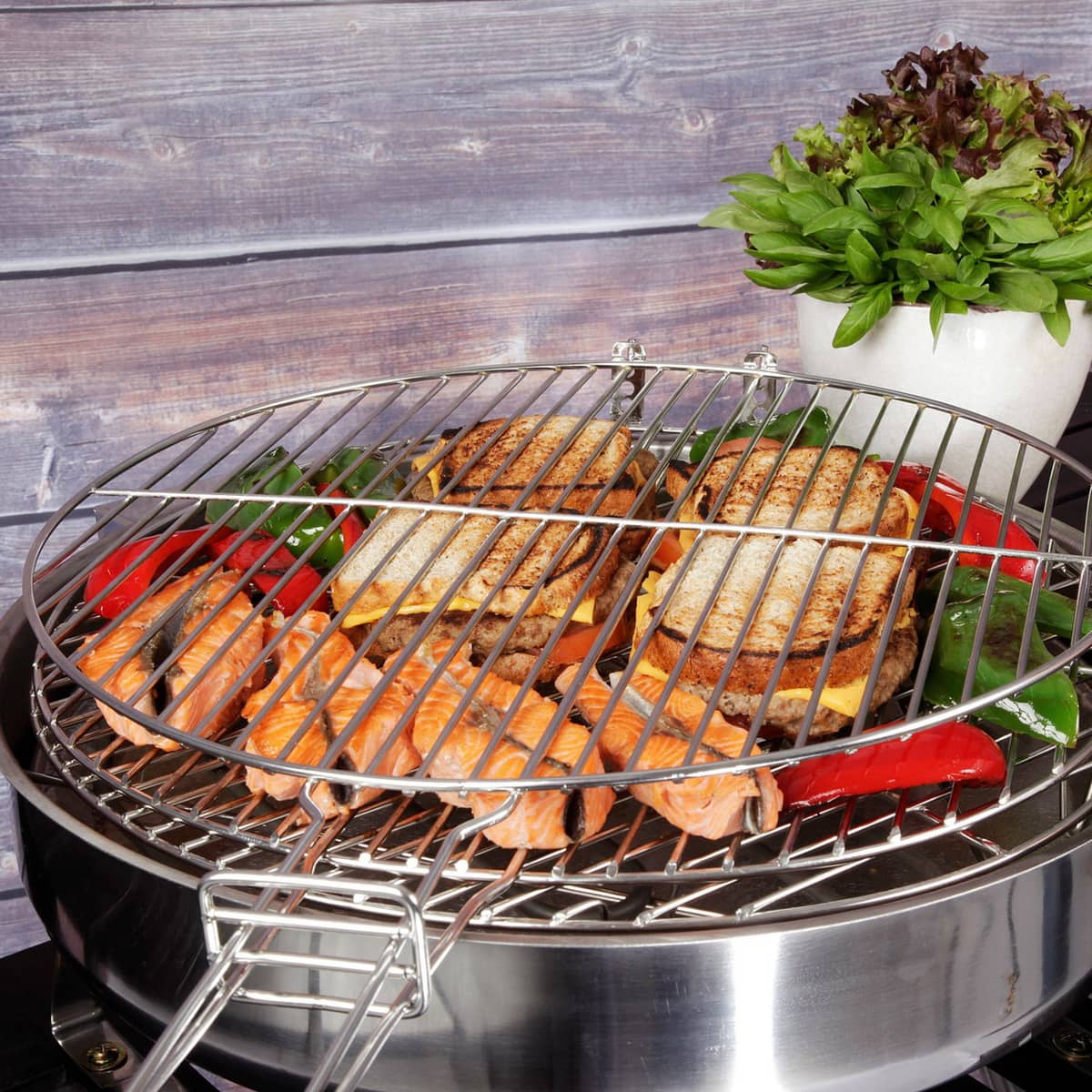 Rund grillrist 40 cm.