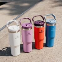 IceFlow Tumbler vesipullo 0,89 litraa, azure