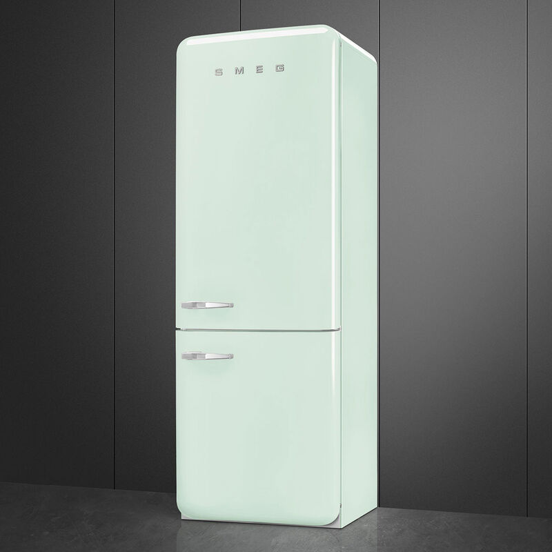 Smeg FAB38RPG6 højrehængt køle/fryser 70 cm, pastelgrøn