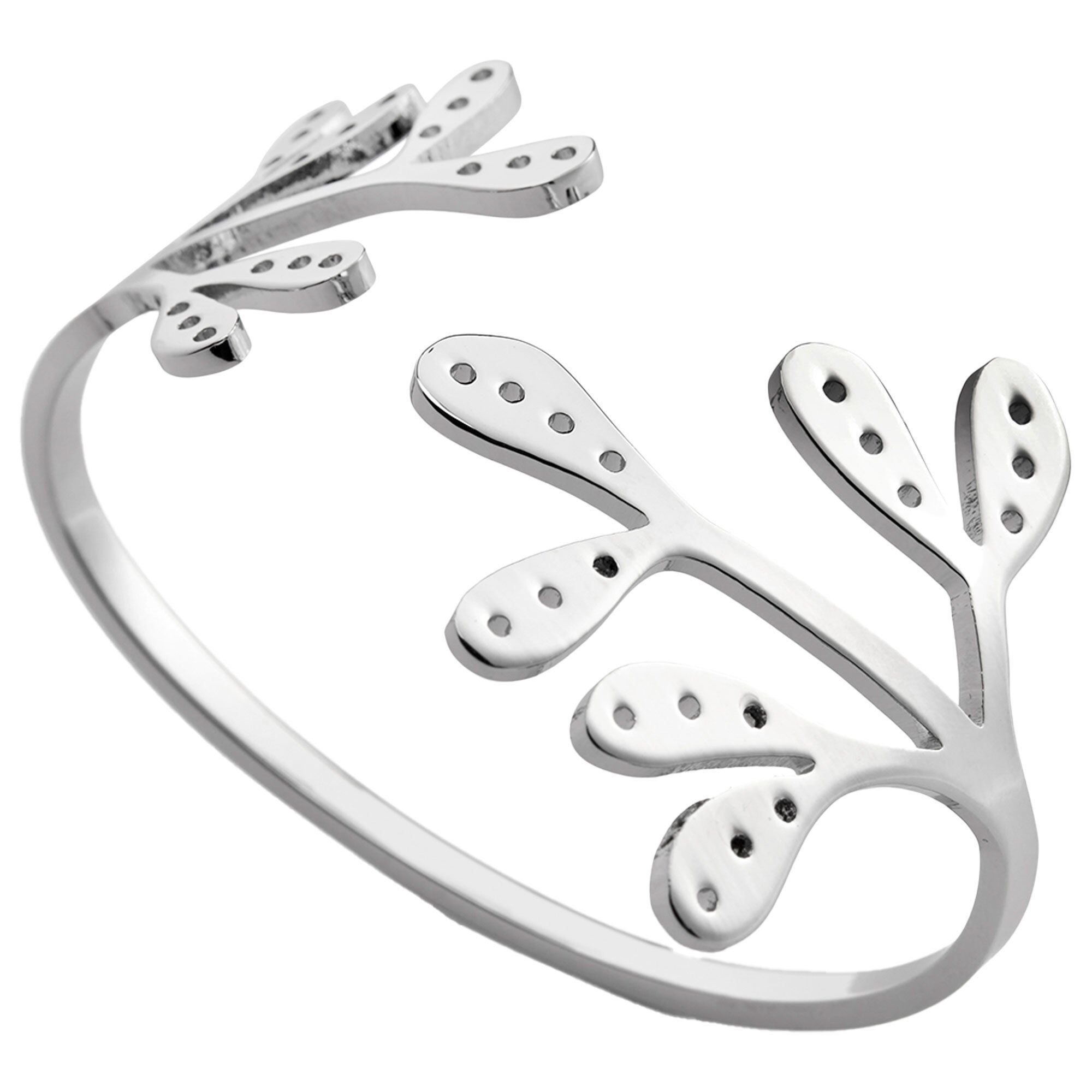 Cooee Design Mistletoe serviettring 2-pk Stainless Steel