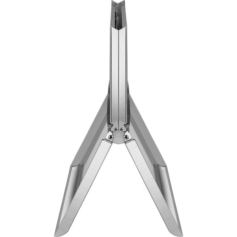 Sammenleggbar grill, 36 x 26 cm, rustfritt stål