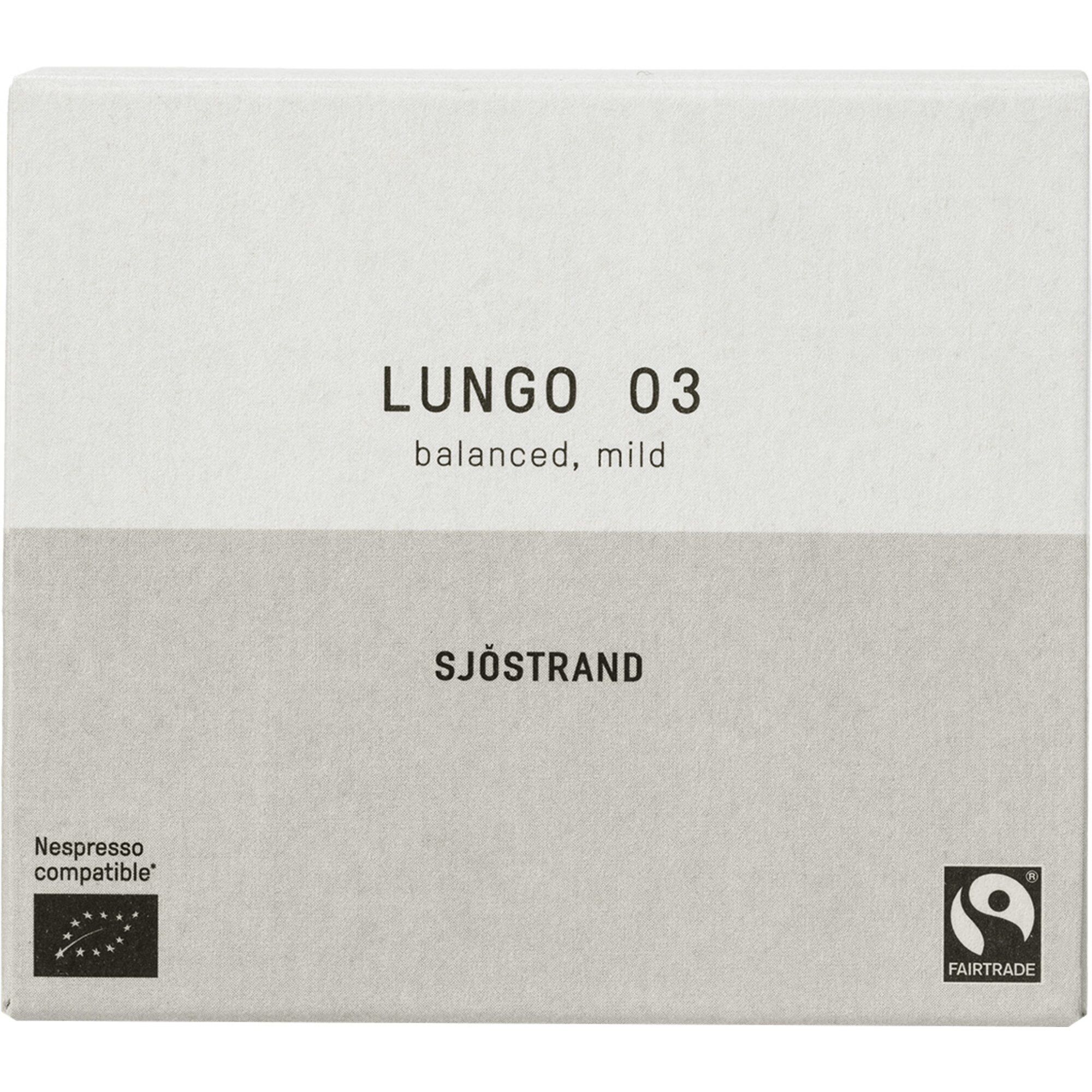 Alternativ bild 1 för Sjöstrand Sjöstrand N°3 Lungo Kapslar, 10-pack
