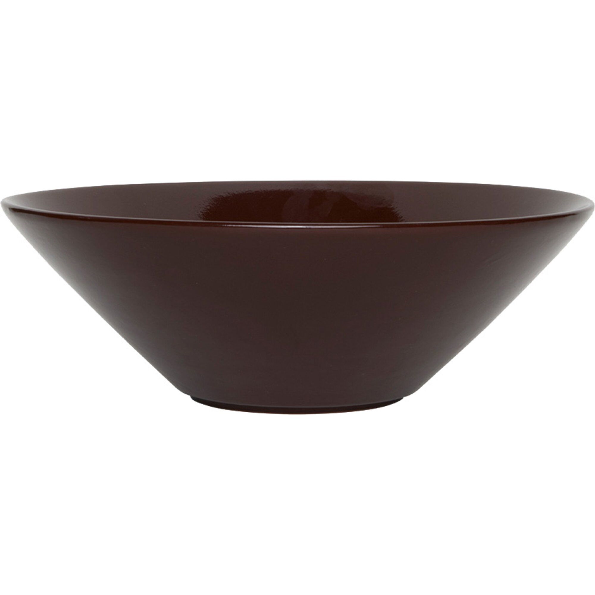 OYOY Yuka skål Ø28 cm Dark terracotta