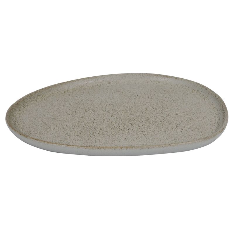 RAW Organic frokosttallerken 24 x 21 cm, sandy beige