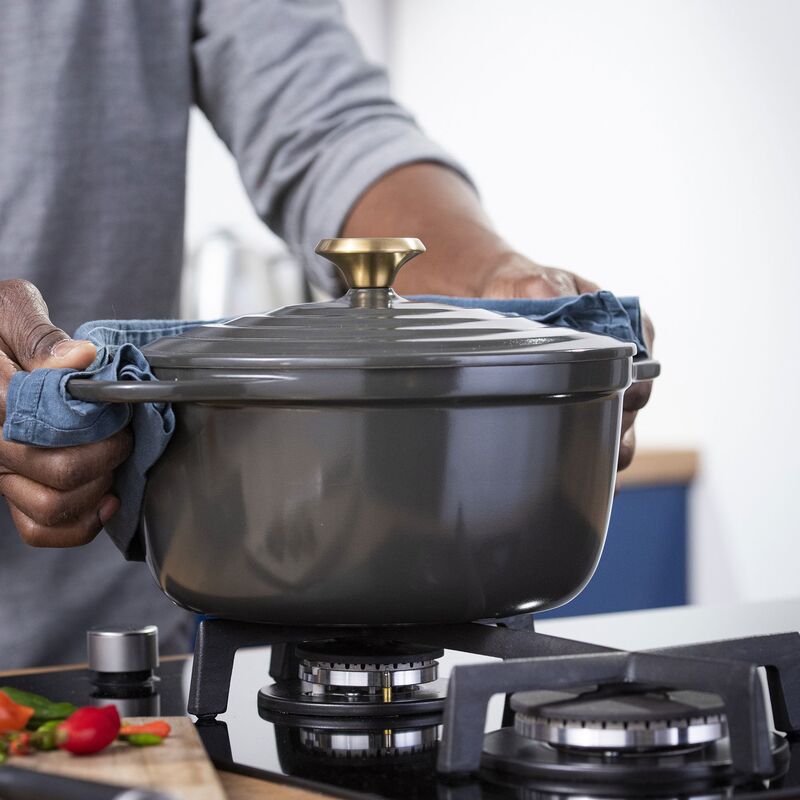 Air pata, 3,1 litraa, 20 cm, harmaa