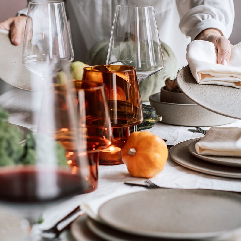 RAW frokosttallerken 23 cm, sandy beige