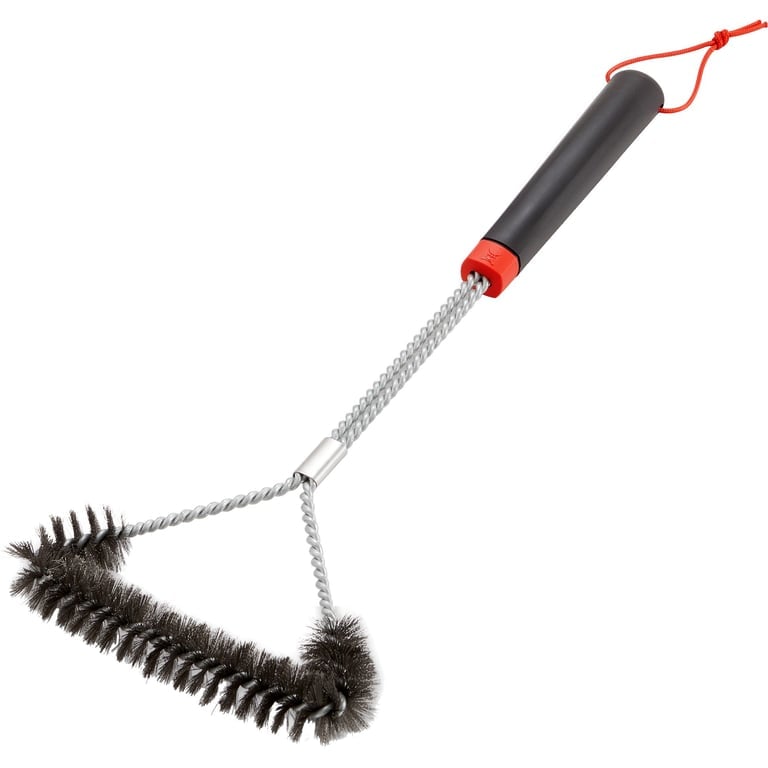 Tresidet Grillbørste, 46 cm.