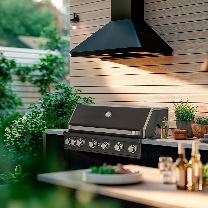 Black Jewel 6 indbygget gasgrill