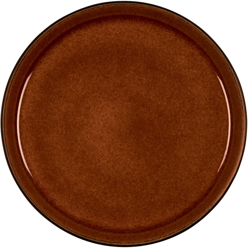 Gastro-lautanen, 21 cm, musta/meripihka