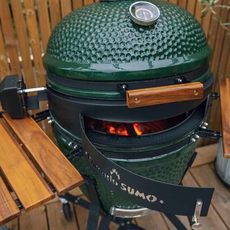 SUMO Midi + Grillmästarens rotisseri & pizzaugn, grön