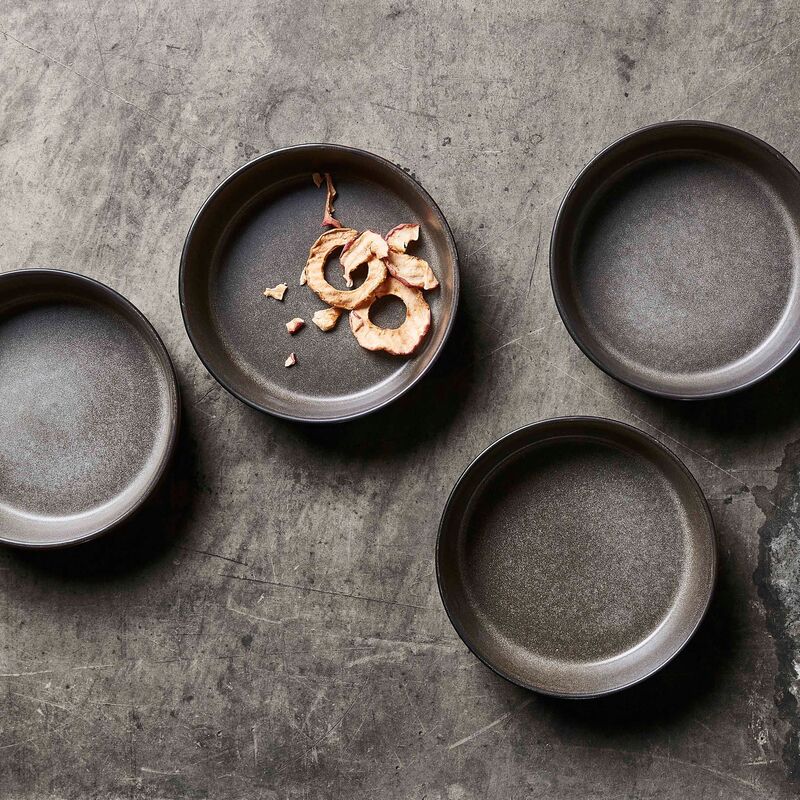 RAW syvä lautanen kivitavaraa 19,4 cm, metsän ruskea