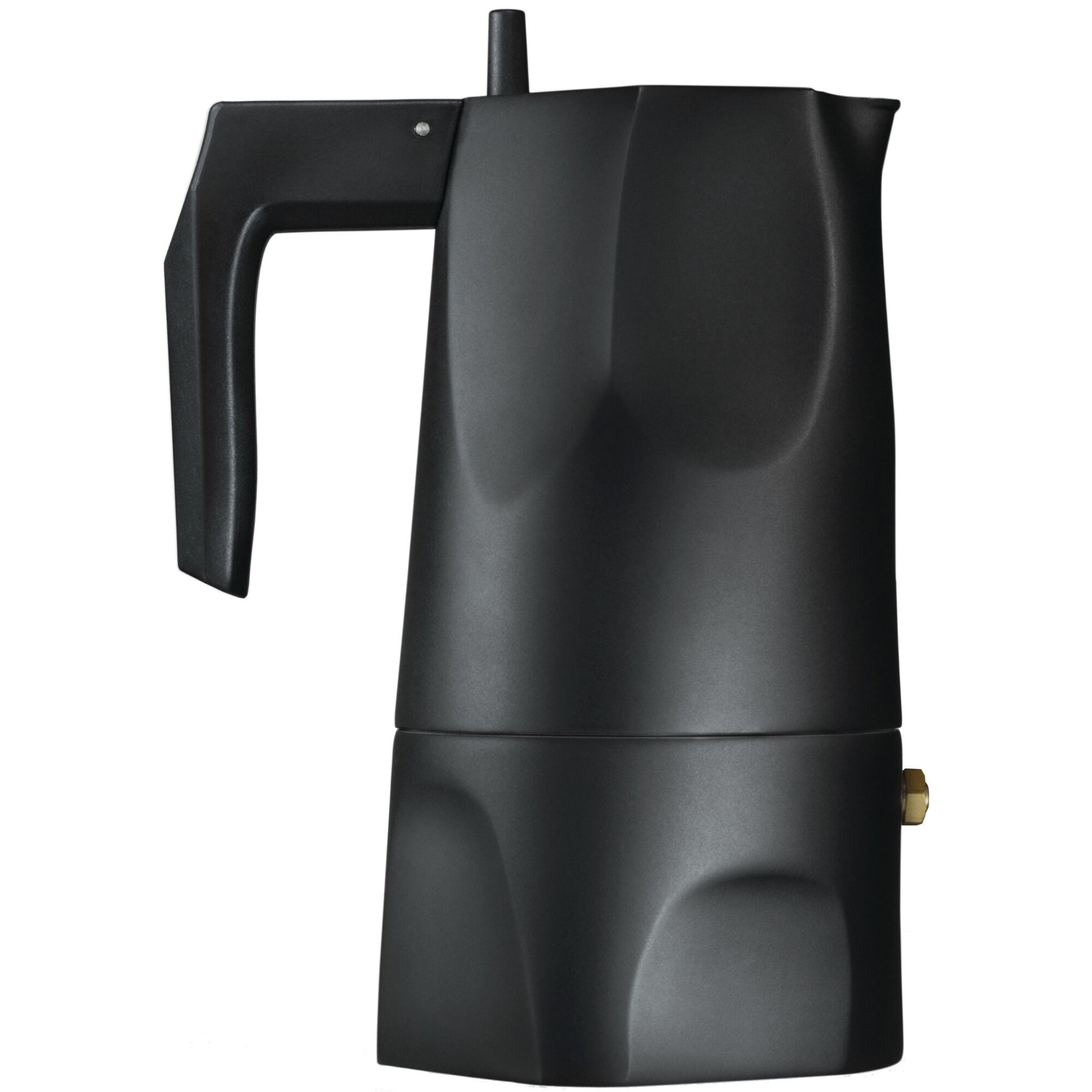 Kawiarka Alessi Alessi Espresso kaffetrakter Moka MT18/3 B sort