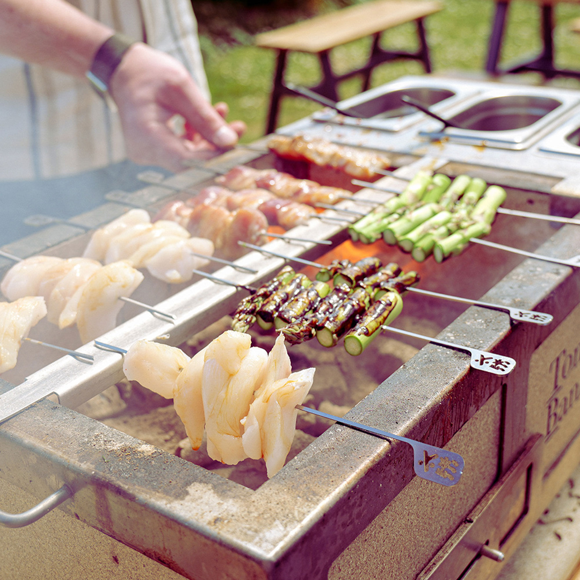 Hibachi grillspydsett til Medium/Wide Kasai Grill