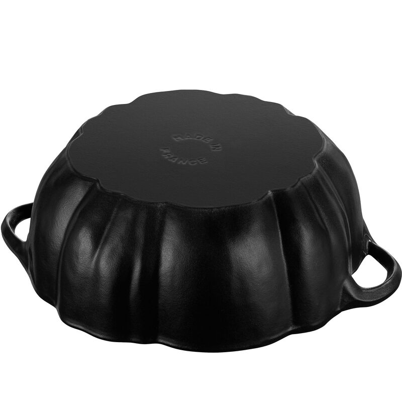 La Cocotte Pumpa gjutjärnsgryta 24 cm / 3,5 liter, svart