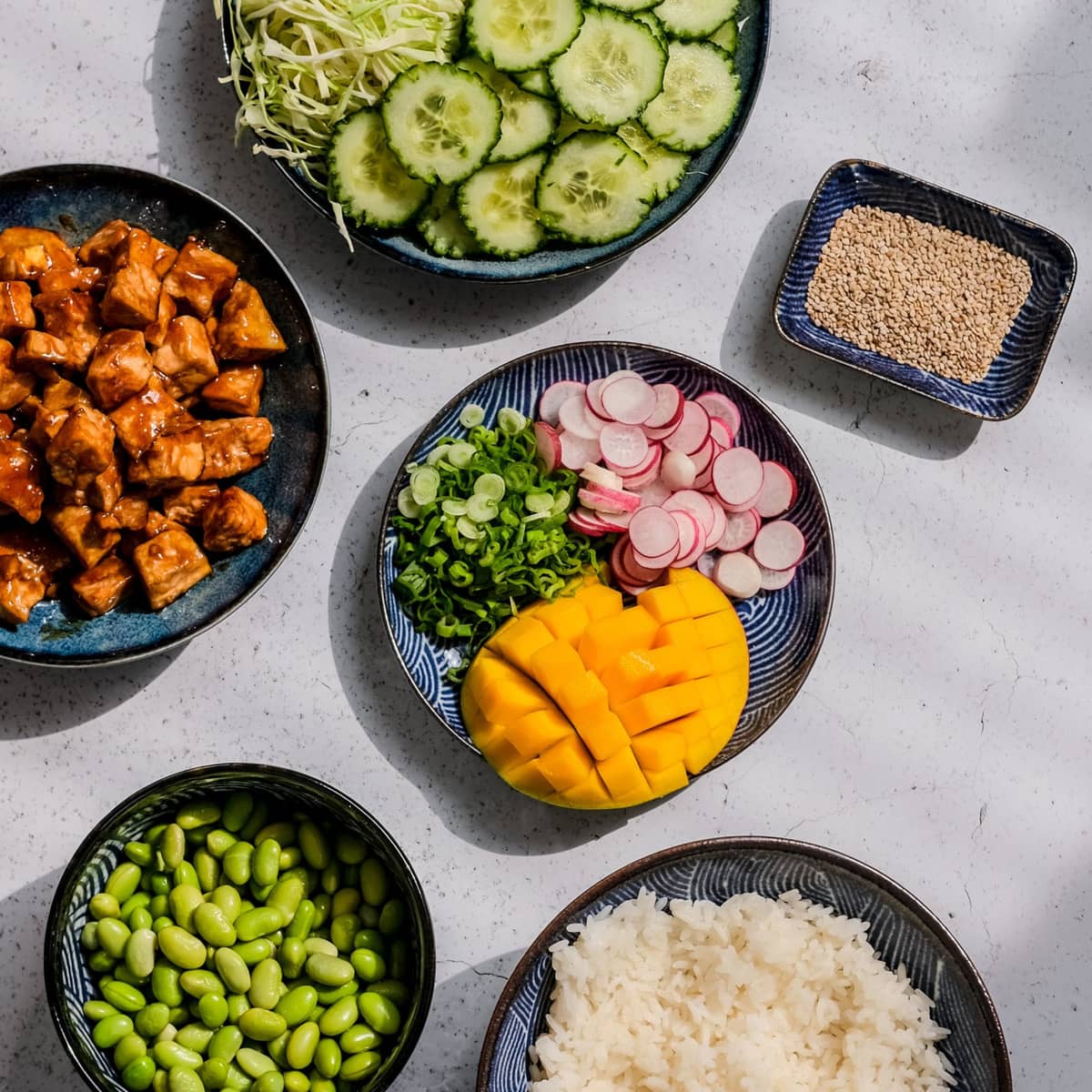 Aisai Seigaiha salatskål 25 cm