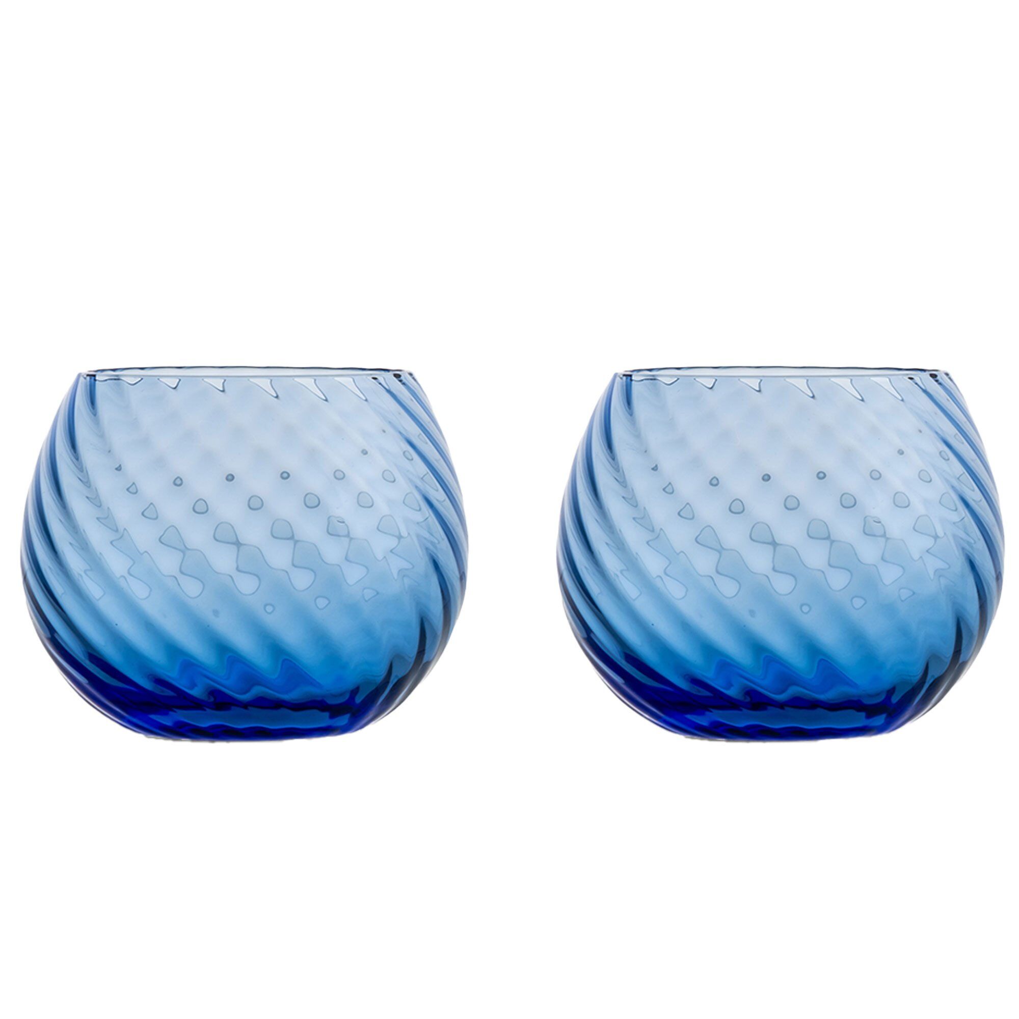 Byon Opacity vandglas 2-pak, blå