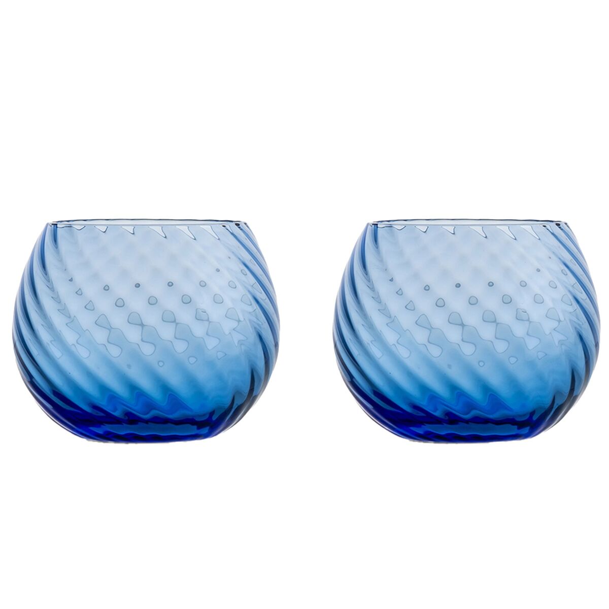 Byon Opacity vandglas 2-pak, blå